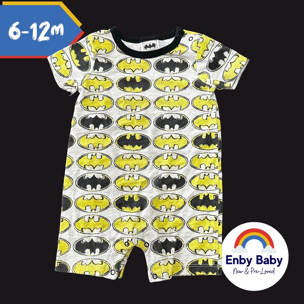 Batman All Over Union Suit